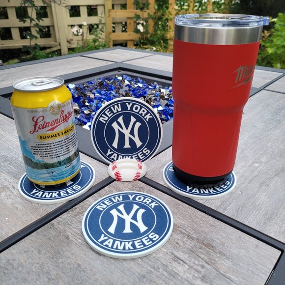 New York Yankees Coaster Set - 3D Printed - (Set of 4) - Picture 2 of 4